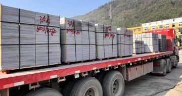 钦州 芝麻灰地铺石出货日常