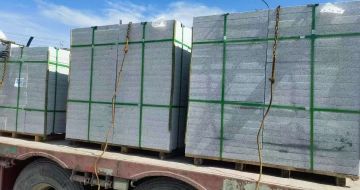 钦州 芝麻白花岗岩地铺石装车日常