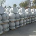 钦州 白麻花岗岩石材圆球，石球，挡车球，隔离球，景观石球，风水球等
