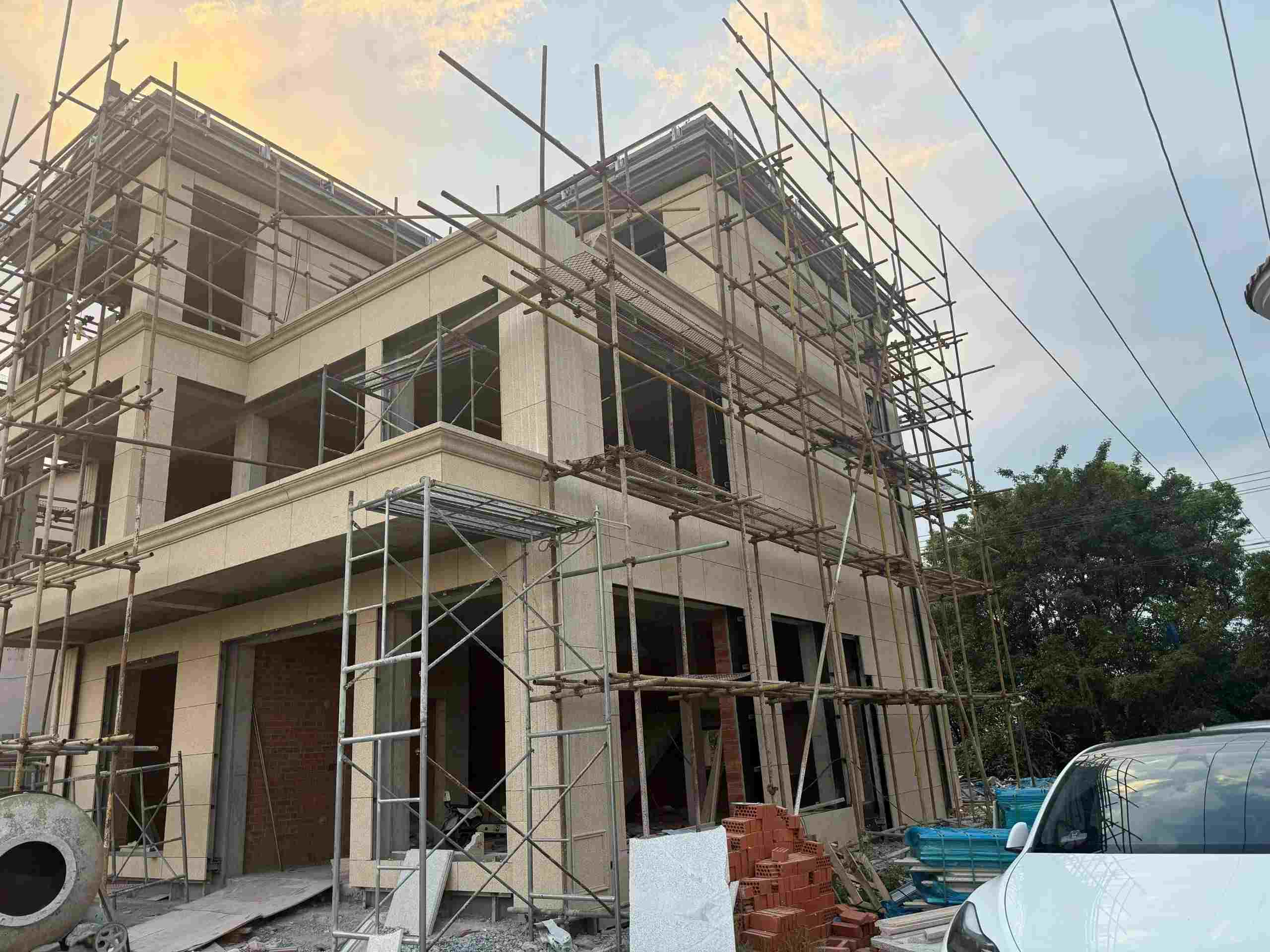 钦州 黄金麻荔枝面花岗岩外墙干挂