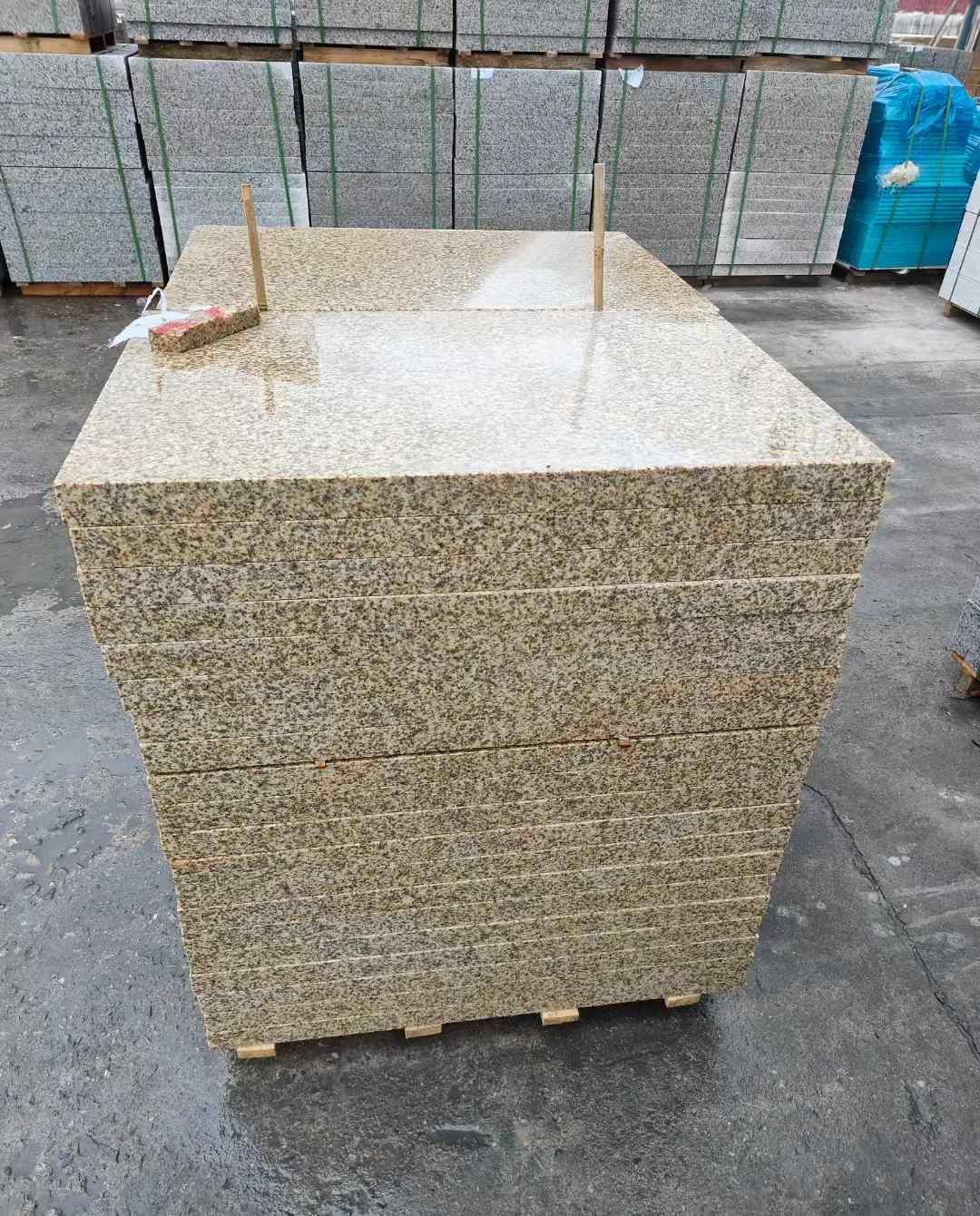 钦州 湖北黄金麻花岗岩石材荔枝面外墙石材