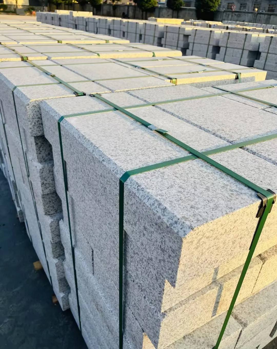 钦州 白麻花岗岩路沿石，马路牙子，路缘石，平石，立缘石等