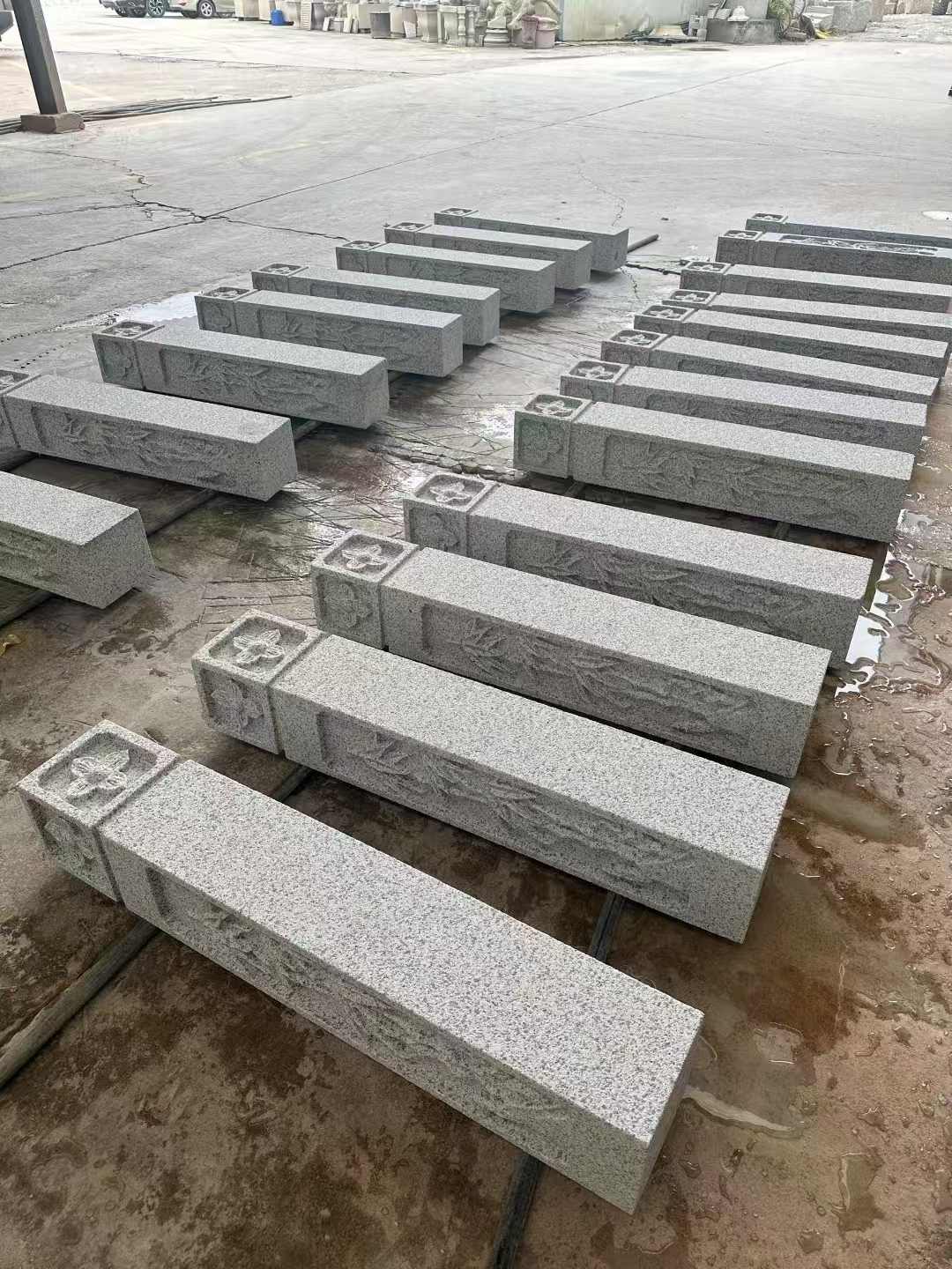 钦州 白麻方柱雕花防水