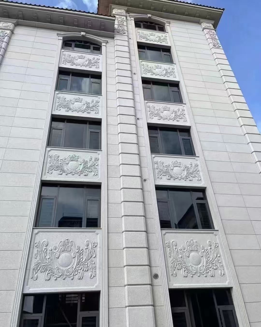 钦州 白麻荔枝面花岗岩别墅外墙干挂